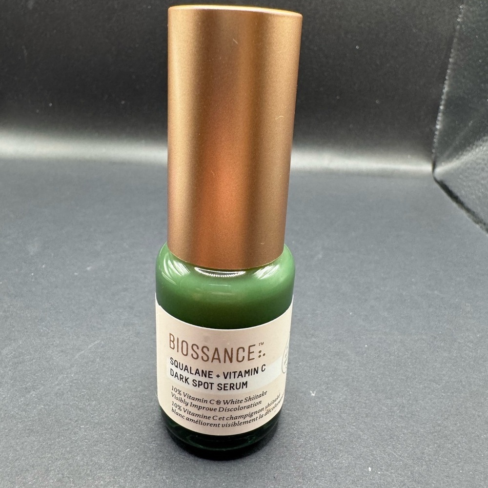 NWT Biossance Squalane + Vitamin C Dark Spot Serum - 0.5 fl oz